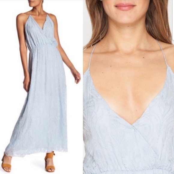 JOHNNY WAS 4 LOVE and LIBERTY LA Boheme Floral Embroidered Keyhole Maxi Dress S - Picture 10 of 16